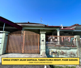 Single Storey Jalan Santalia, Taman Flora Height Pasir Gudang