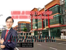 Larkin Town Center 3-Storey 24x70 Shop Next Bus Terminal