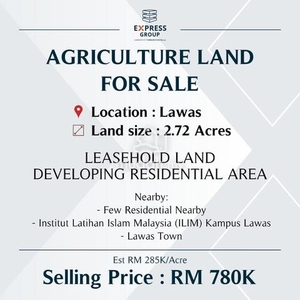 Agriculture Land at Lawas [2.72 Acres]