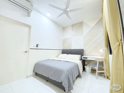 Sunway Velocity, Cheras, LRT Maluri, Medium Room, Queen Bed in Parc3