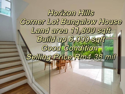 Corner Lot Bungalow House Land Area 11600 Sqft