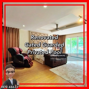 Freehold / Private Pool / Gated Guarded / Renovated