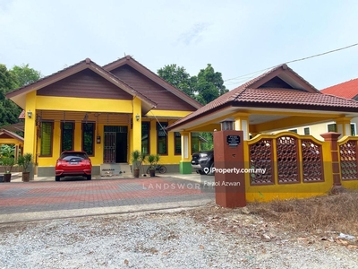 Rumah Banglo 1 Tingkat Corner Lot Besar di Kedai Lalat Kota Bharu