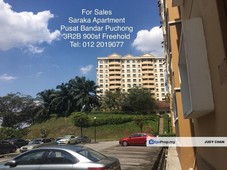 Cheap! Sri Bayu Apartment, Puchong, Freehold