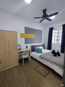 Chic Retreat: Rent a Master Room with Sophistication at Sri Petaling, Kuala Lumpur