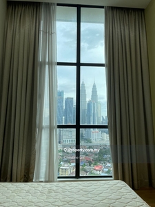 KLCC view for every room, Spacious High Ceiling, simple, cozy to live