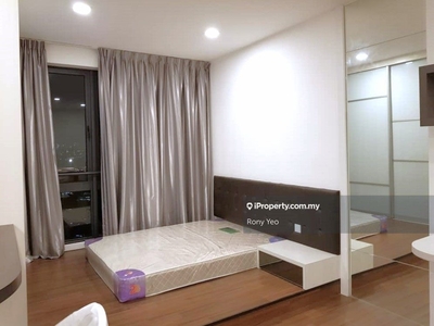 Silk Sky Residence Balakong Studio Fully Furnished Near MRT For Rent