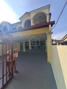 SWEET HOME Kepong baru double story end lot for rent 22×75 fully extended