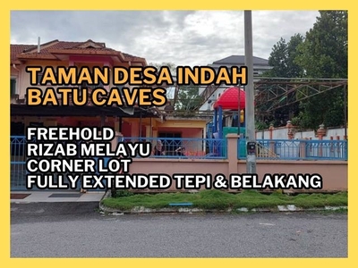 Teres 2 Tingkat (Corner Lot) Taman Desa Indah, Batu Caves, Selangor