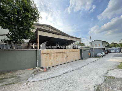Terrace Factory For Sale at Kampung Cheras Baru
