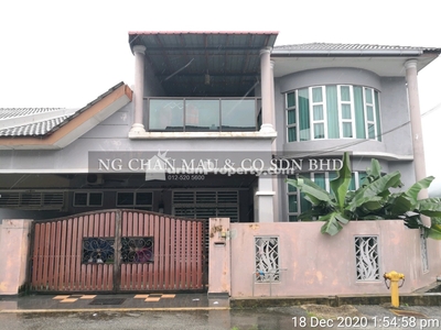 Terrace House For Auction at Taman Dato' Abdul Rashid Salleh