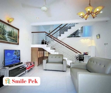 3-Storey House, Fully Furnished,3 Room@Sungai Ara,near Fairview School
