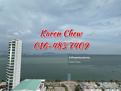 3 Residence, Fully Sea View, High Floor, Nice Unit, Jelutong