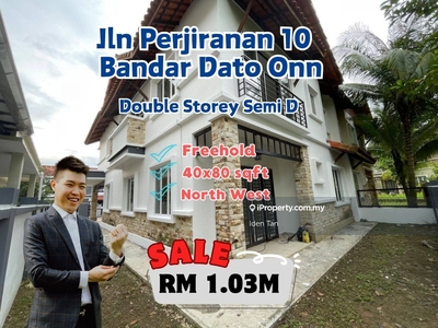 Bandar Dato Onn Double Storey Semi-D