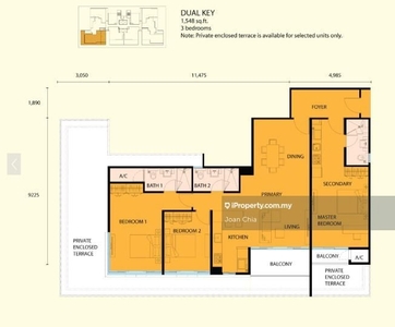 For Sale Sunway Citrine Residences , (Dual Key Concept)