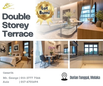 Freehold Bumi Lot 2 Unit Left At Durian Tunggal