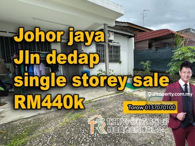 Johor Jaya single storey sale