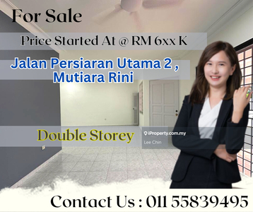Mutiara rini double storey terrance for sale
