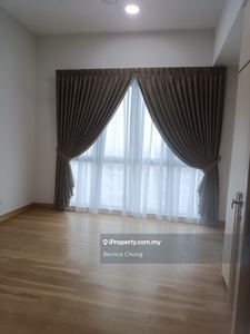 Partially furnished high floor unit at Megah Rise PJ