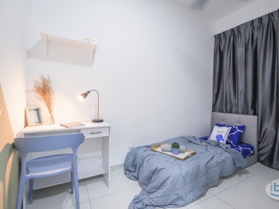 [WALKING DISTANCE TO UCSI] Fully-Furnished Single Room with Window & Aircond at Riana South