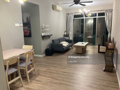 3 rooms condo for rent with furnished walkable to station Awan Besar