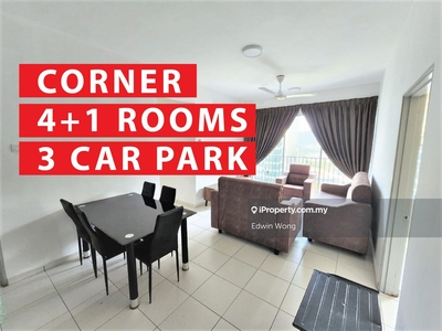 3carpark/ Corner 5 Room/ Fully Furnish/ The Zizz Prima Damansara Damai