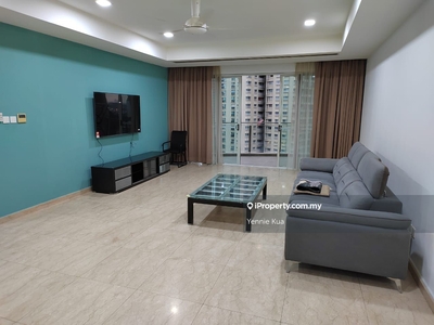 4 Bedrooms Newly Painted with Fully Furnished for Rent at Mont Kiara