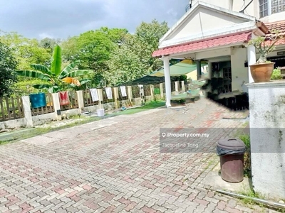 Bandar Sri Damansara, 2 sty corner link house with big land, freehold