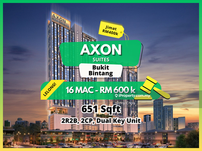 Bank Auction Save Rm400k Axon Suites Condo @ Bukit Bintang Pavillion