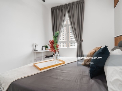 Beautiful design and fully furnished medium room for rent