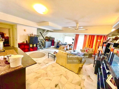 Fully Furnished Penthouse Duplex Condo Unit Bumi Lot Gated & Guarded