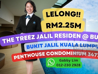 Lelong Super Cheap Condominium @ The Treez Jalil Residen Bukit Jalil
