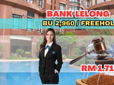 Lelong Super Cheap Serviced Residence 3 Kia Peng 2960sqft KLCC