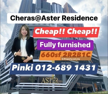 Link Bridge MRT @ Aster Residence ,Cheras For sale