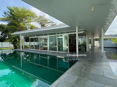Modern Open Concept Pool Villa