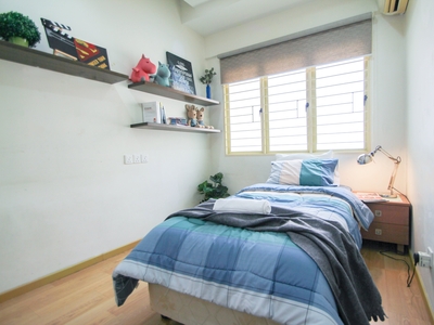 [NEAR LRT Bukit Jalil]❗UPM University✨Fully Furnished Single Room Ready Move in