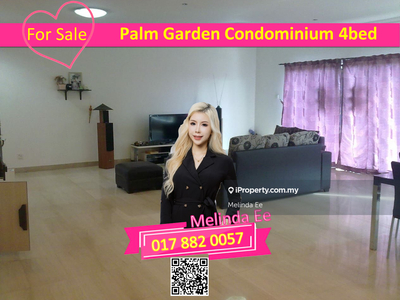 Palm Garden Condominium Full Furnished 4bed with Private Lift