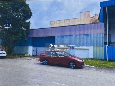 Perindustrian Desa Cemerlang Jalan Maju 1.5 Storey Semi D Factory For Rent Johor Jaya Mount Austin