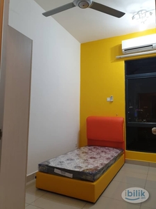 Single Room C/W Bed, For Rent at Amaya Maluri (Near Maluri MRT/LRT) (Walking Distance to Sunway Velocity & AEON Maluri)
