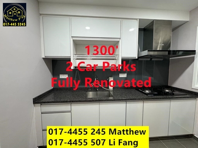 Arena Residence - Fully Renovated - 1300' - 2 Car Parks - Bayan Lepas