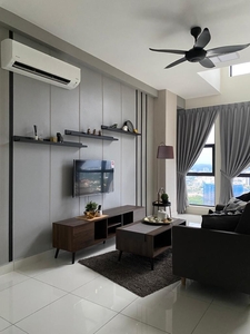 Arte Mont Kiara Duplex For Rent Fully Furnished facing KLCC