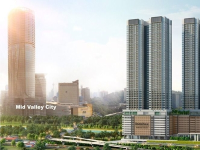 【 Bangsar & KLCC View 】Residential Tittle | 2carpark Side by Side | Balcony unit