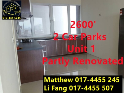 Central Park - Fully Renovated - 2600' - 2 Car Parks - Jelutong