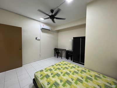 Fully Furnished Bedroom at Bukit OUG Condo, Bukit Jalil Awan Besar LRT Station
