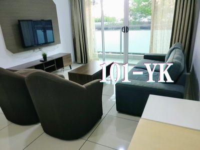 [FULLY RENOVATED & FURNISHED] 1099sqft Sunway Geo Residences Serviced Residence. 3 Bedrooms & 2 Bathrooms