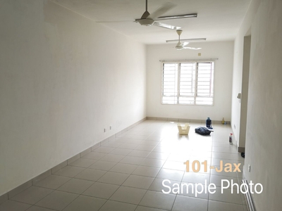 [GOOD CONDITION] 815sqft Seri Jati Apartment, Setia Alam. 3 Bedrooms & 2 Bathrooms