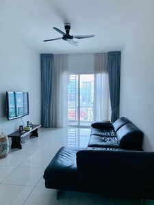 HIGHER FLOOR ,CORNER UNIT PRIVATE SPACE - FULLY FURNISHED