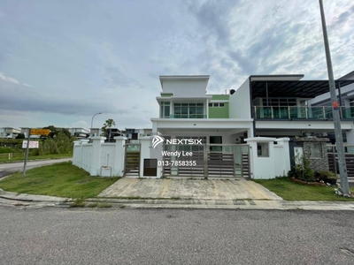 Kempas Utama Brand New Cluster House Corner Lot For Sale