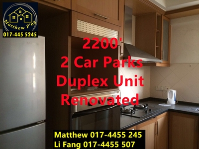 Lavinia Apartment - Duplex Unit - 2200' - Fully Renovated - Sungai Nibong