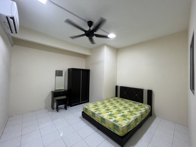 Newly Renovated Fully Furnished Double Bedroom at Bukit OUG Condo, Bukit Jalil Awan Besar LRT Station
